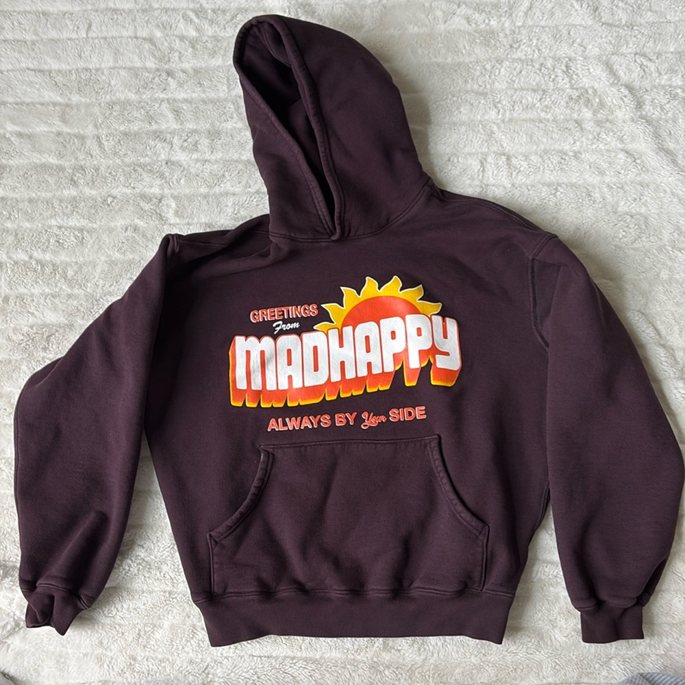 Vintage Mad happy size medium brown sweatshirt